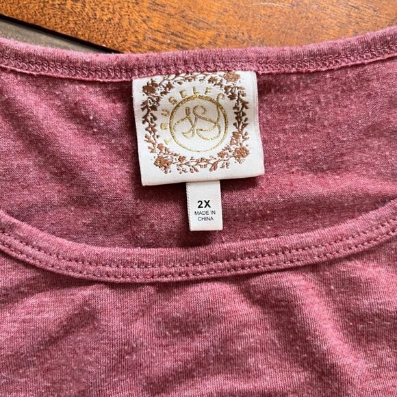 Tru Selfโ2XL Pink Top "Celestial Magic atโDusk" - Picture 11 of 13
